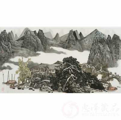 黄格胜山水2-六尺整张