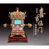 张同禄景泰蓝喜事临门花轿