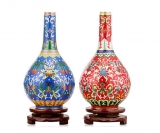 霍铁辉景泰蓝祥瑞宝尊