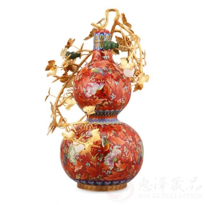 霍铁辉景泰蓝·福禄尊