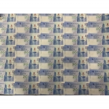 【已被捡漏】香港奥运20元35连体整版钞大炮筒-号码：3431