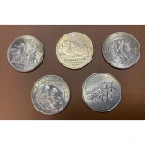 五大自治区纪念币全套